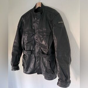 Hein Gericke Leather Motorcycle Jacket, size 44